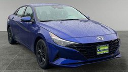 2023 Hyundai Elantra Hybrid Blue