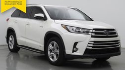 2018 Toyota Highlander Hybrid Limited Platinum