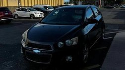 2013 Chevrolet Sonic LTZ Manual