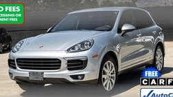 2017 Porsche Cayenne Platinum Edition