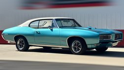 1968 Pontiac GTO Resto-Mod #'s 400 V8 Factory Meridian Turquoise 600hp EFI