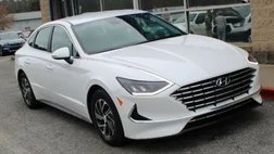2022 Hyundai Sonata Hybrid Blue