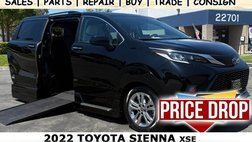2022 Toyota XSE Wheelchair Van
