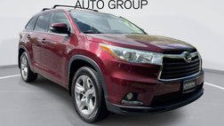 2015 Toyota Highlander Limited Platinum