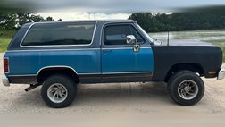 1986 Dodge Ramcharger 150
