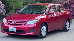2012 Toyota Corolla LE