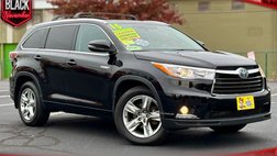 2015 Toyota Highlander Hybrid Limited Platinum