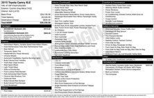 2015 Toyota Camry XLE