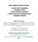 2025 Nissan Rogue SV