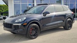 2018 Porsche Cayenne Platinum Edition