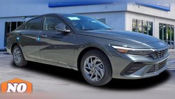 2025 Hyundai Elantra Hybrid Blue