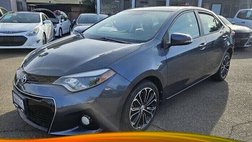 2015 Toyota Corolla S Plus