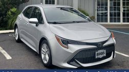 2019 Toyota Corolla Hatchback SE