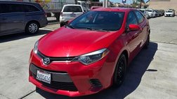 2015 Toyota Corolla LE