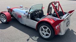 1962 Lotus Open Roadster, carpet and cloth racing seats