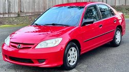 2005 Honda Civic Value Package