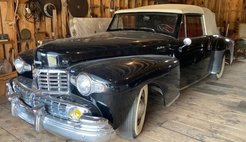 1948 Lincoln Continental Final-Year Lincoln V12, Iconic Design, Garage-Kept