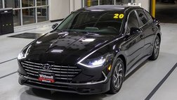 2020 Hyundai Sonata Hybrid Blue