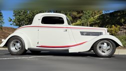 1933 Ford 3,700 MILES, SuperCharger 5.0 C6  3��� Chopped Coupe