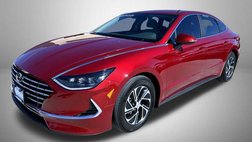2023 Hyundai Sonata Hybrid Blue