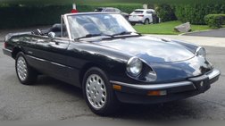 1989 Alfa Romeo Spider Graduate