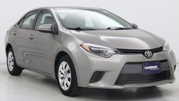 2015 Toyota Corolla LE