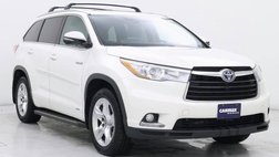 2016 Toyota Highlander Hybrid Limited Platinum