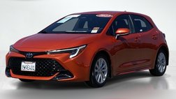 2023 Toyota Corolla Hatchback SE