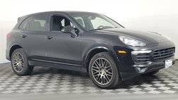 2018 Porsche Cayenne Platinum Edition