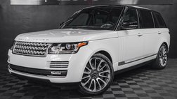 2016 Land Rover Range Rover Supercharged LWB