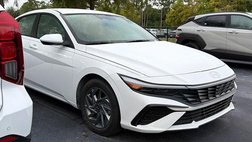 2025 Hyundai Elantra Hybrid Blue