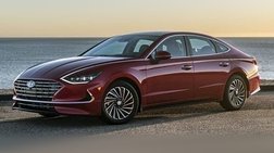 2021 Hyundai Sonata Hybrid Blue