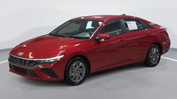 2025 Hyundai Elantra Hybrid Blue