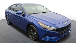 2023 Hyundai Elantra Hybrid Blue