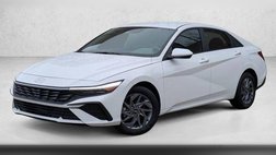 2025 Hyundai Elantra Hybrid Blue