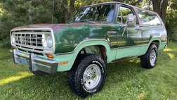 1974 Dodge Ramcharger 4x4