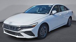 2026 Hyundai Elantra Hybrid Blue