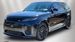 2024 Land Rover Range Rover Sport SV Edition One Obsidian Black