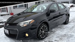 2015 Toyota Corolla S Plus
