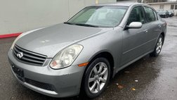 2006 Infiniti G35 x