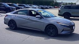 2023 Hyundai Elantra Hybrid Blue