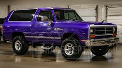 1989 Dodge Ramcharger 150