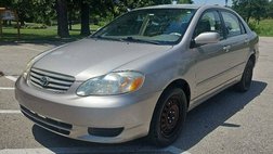 2003 Toyota Corolla CE