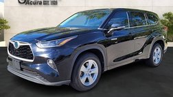 2021 Toyota Highlander Hybrid LE