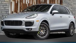 2017 Porsche Cayenne S E Platinum