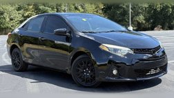 2014 Toyota Corolla S Plus