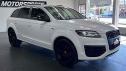 2015 Audi Q7 3.0T quattro S line Prestige