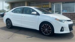 2015 Toyota Corolla S Plus