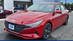 2023 Hyundai Elantra Hybrid Blue