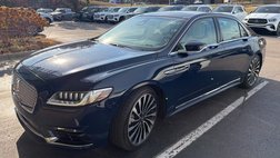 2017 Lincoln Continental Black Label
